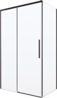 Душевой уголок Vincea Stella VSR-1ST9012CLB 120x90 см, профиль матовый черный, стекло прозрачное