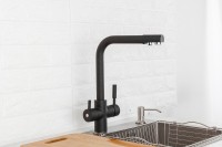 Смеситель для кухни Frap H52 F4352-7 черный