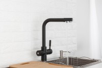 Смеситель для кухни Frap H52 F4352-7 черный