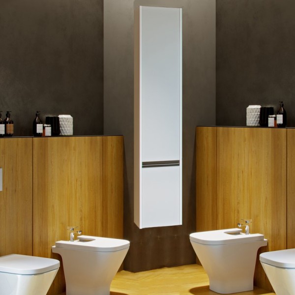 Шкаф пенал для ванной AQUATON Капри 30 R