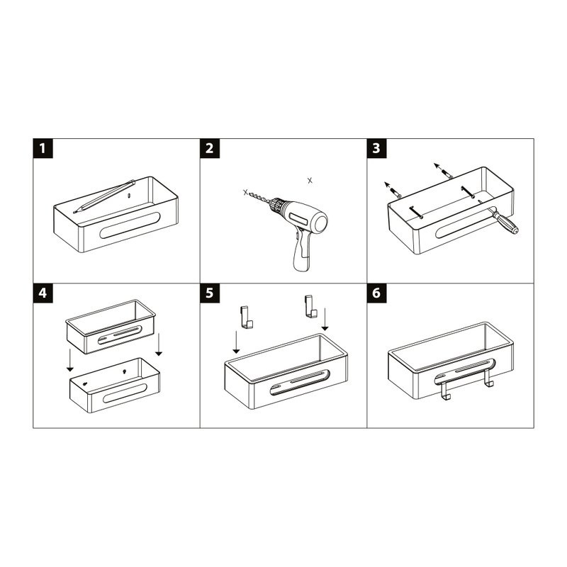 Полка Lemark SHELF LINE 9776045 графит