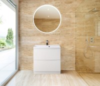 Тумба под раковину BelBagno Marino 60 bianco lucido, напольная