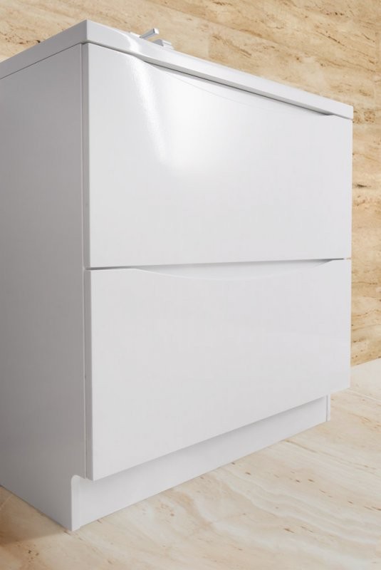 Тумба под раковину BelBagno Marino 60 bianco lucido, напольная