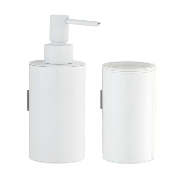 Набор Стакан Boheme Uno 10974-MW + Дозатор 10977-MW