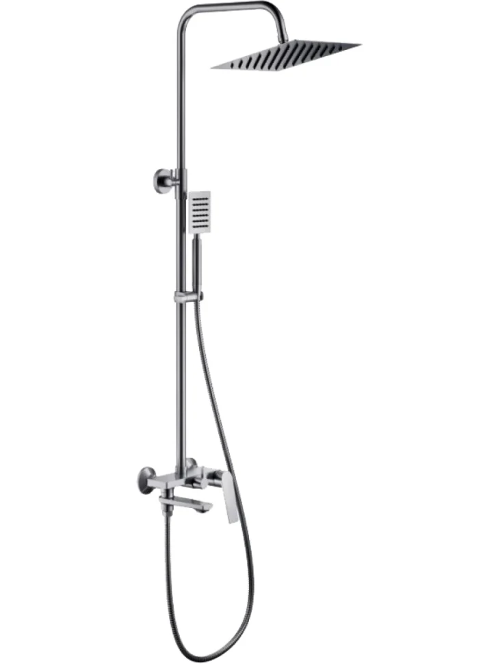 Душевая стойка Haiba HB533-3 пепельная