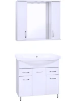 Мебель для ванной комнаты Style Line Эко Стандарт №26 90 белая