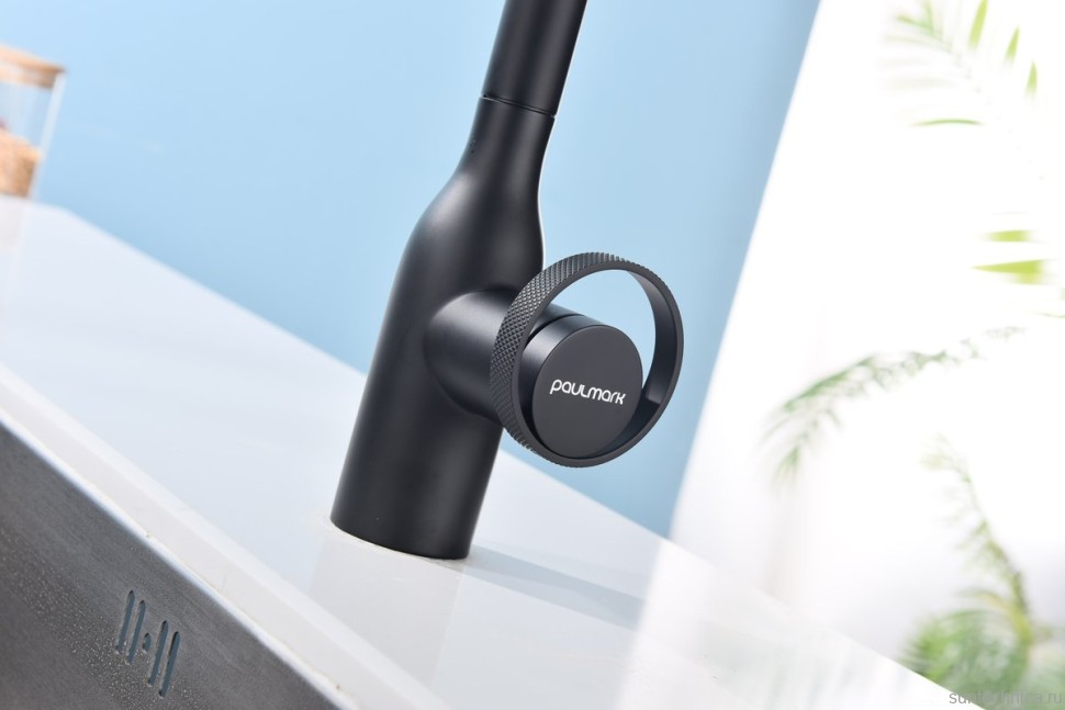 Смеситель для кухни Paulmark Urban Ur213104-401 антрацит