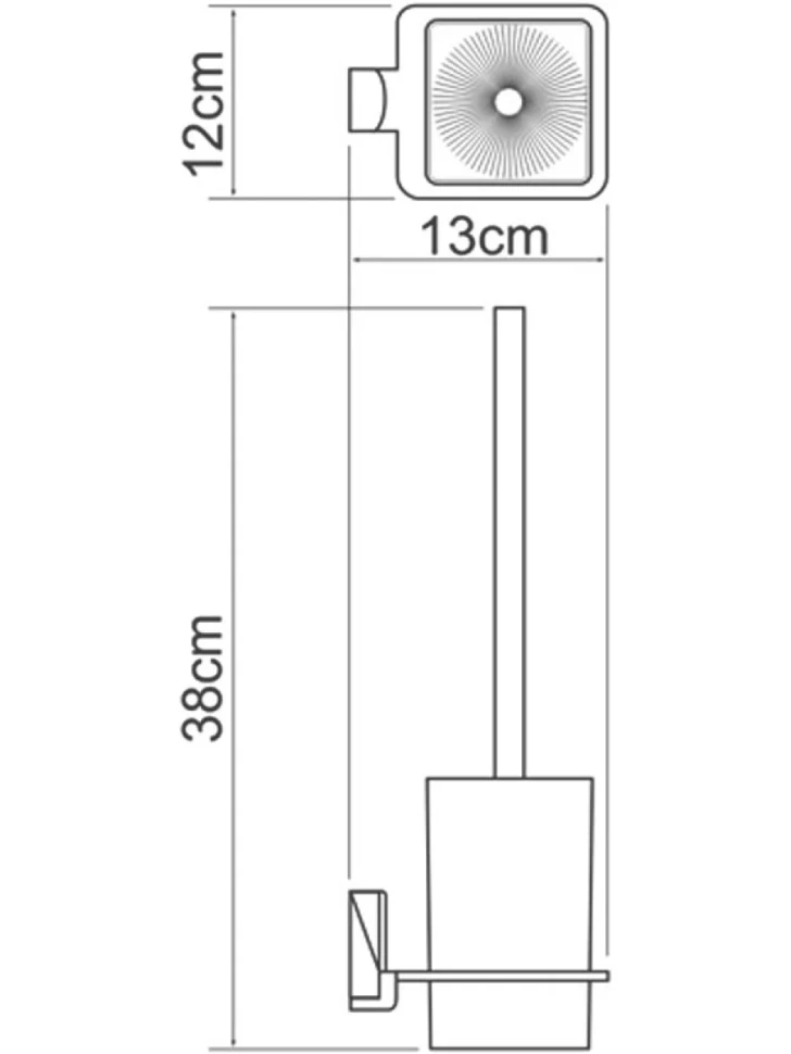 Набор Держатель Wasserkraft Leine K-5059 + Ершик K-5027
