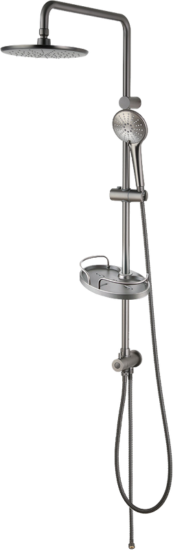 Душевая стойка Lemark LM3788GM графит