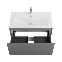 Тумба под раковину без столешницы Art&Max Латина (Latina) 80 подвесная, серая