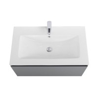 Тумба под раковину без столешницы Art&Max Латина (Latina) 80 подвесная, серая