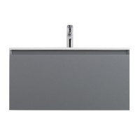 Тумба под раковину без столешницы Art&Max Латина (Latina) 80 подвесная, серая