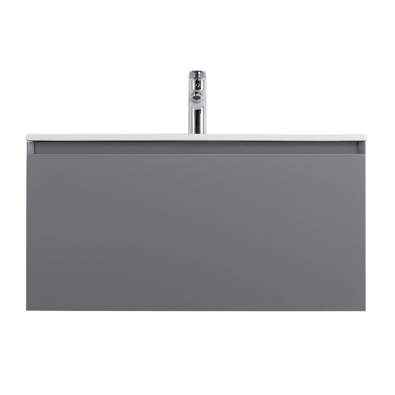 Тумба под раковину без столешницы Art&Max Латина (Latina) 80 подвесная, серая