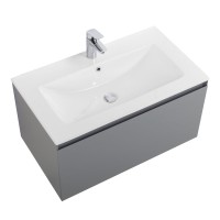 Тумба под раковину без столешницы Art&Max Латина (Latina) 80 подвесная, серая