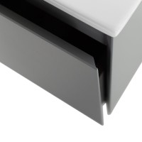 Тумба под раковину без столешницы Art&Max Латина (Latina) 80 подвесная, серая