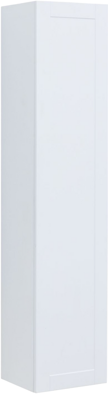 Шкаф пенал для ванной Aquanet Терра белый матовый