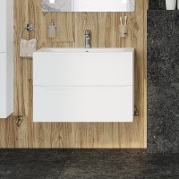 Тумба под раковину без столешницы AM.PM Tender 80 подвесная, белая