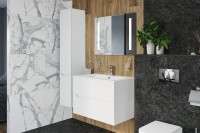 Тумба под раковину без столешницы AM.PM Tender 80 подвесная, белая