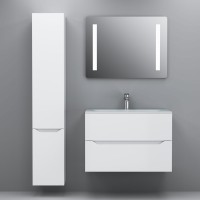 Тумба под раковину без столешницы AM.PM Tender 80 подвесная, белая
