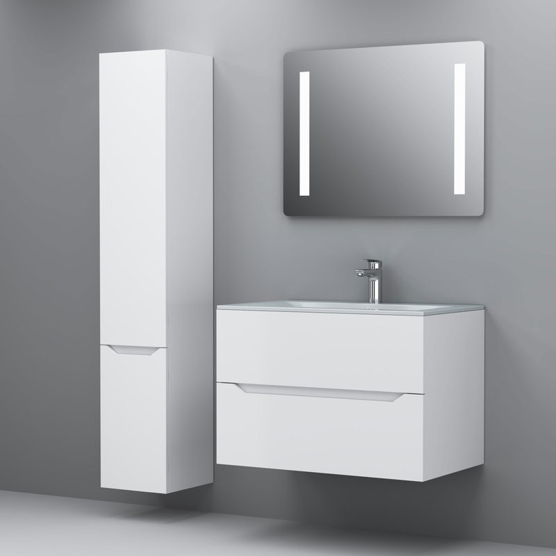 Тумба под раковину без столешницы AM.PM Tender 80 подвесная, белая