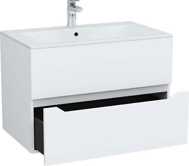 Тумба под раковину без столешницы AM.PM Tender 80 подвесная, белая