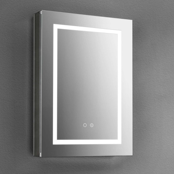 Зеркало-шкаф AQUATEK AQ7604-MLC 60 с подсветкой