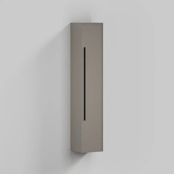 Пенал для ванной подвесной La Fenice ELBA Cappuccino бежевый матовый 30 см