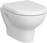 Комплект Унитаз подвесной VitrA Zentrum 55795B003-0075 + Крышка 94-003-001 петли хром + Инсталляция Geberit Duofix Delta 458.163.21.1 с кнопкой смыва, хром + Звукоизоляция