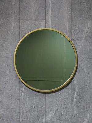 Зеркало круглое Dreja Miro 80 золото
