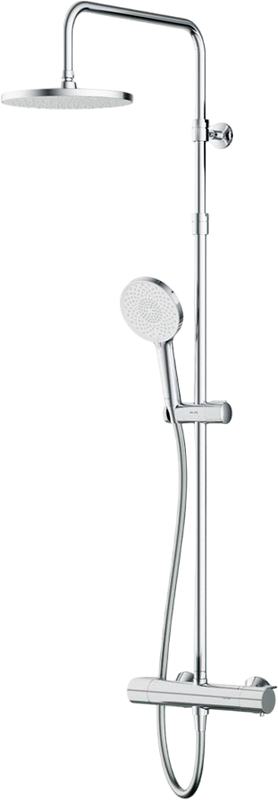 Душевая стойка AM.PM X-Joy F0785A400 хром, с термостатом