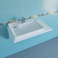 Раковина над стиральной машиной СаНта Юпитер 90 L, без кронштейнов