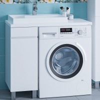 Раковина над стиральной машиной СаНта Юпитер 90 L, без кронштейнов