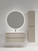 Мебель для ванной комнаты Sancos Snob R 100 Beige Soft, раковина CN7027