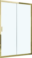 Душевая дверь в нишу Vegas Glass ZP Tur Novo h1900 160 09 01 профиль золото, стекло прозрачное