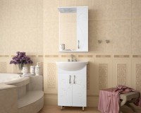 Мебель для ванной комнаты Style Line Эко Фьюжн №9 55 белая Мебель для ванной комнаты Style Line Эко Фьюжн №9 55 белая