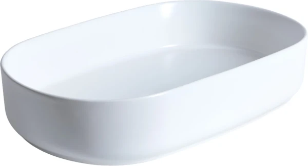 Накладная раковина Allen Brau Fantasy Oval 55x36, белая матовая