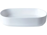 Накладная раковина Allen Brau Fantasy Oval 55x36, белая матовая Накладная раковина Allen Brau Fantasy Oval 55x36, белая матовая