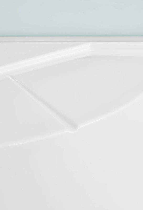 Душевая кабина DTO D EM4511RNLED+GM профиль хром, стекло матовое с узором