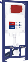 Комплект Lemark Florex 100802234 безободковый, с микролифтом, кнопка смыва матовая черная soft touch