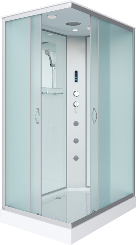 Душевая кабина Niagara Classic NG-43085-14QF 100х80 см, с гидромассажем и пультом управления