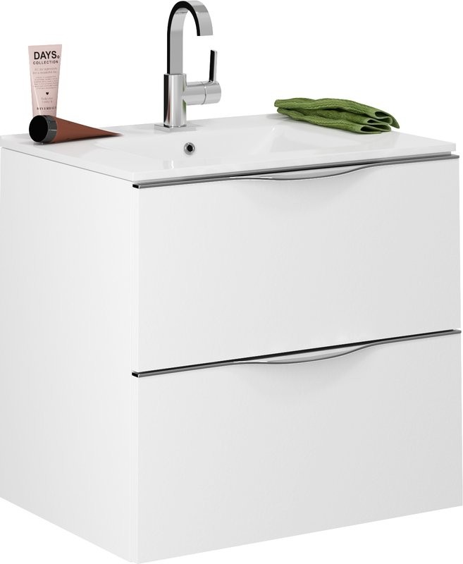 Тумба с раковиной Vod-Ok Марко 60 белая