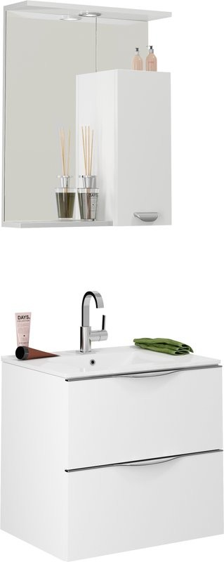 Тумба с раковиной Vod-Ok Марко 60 белая