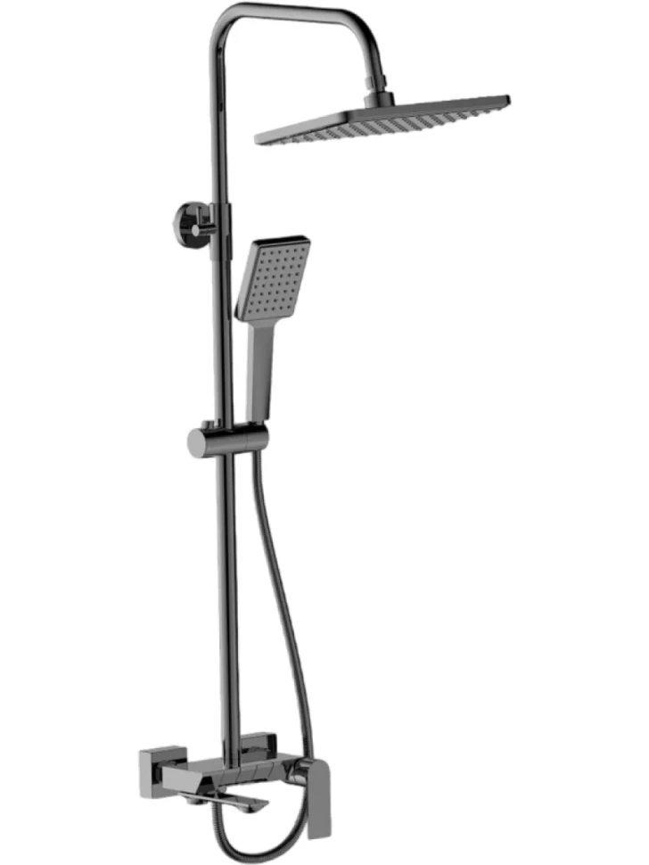 Душевая стойка Haiba HB24639-3 оружейная сталь