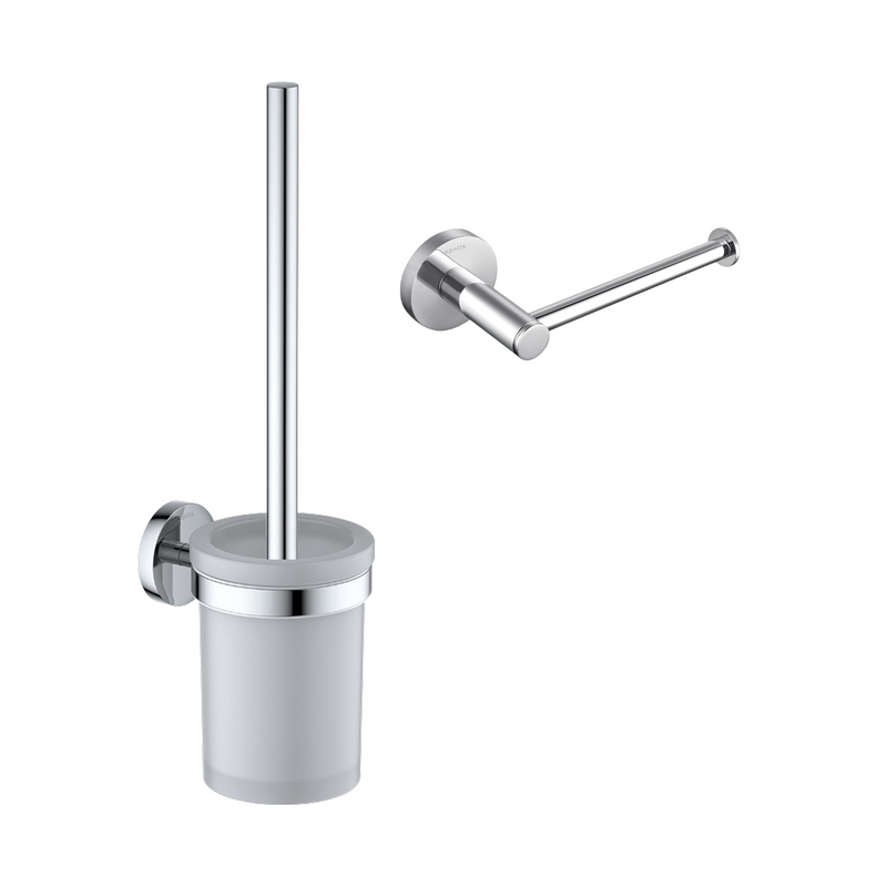Набор Держатель AQUATEK Европа AQ4108CR хром + Ершик AQ4110CR хром