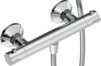 Душевой комплект Термостат Damixa Jupiter 776000000 для душа, хром + Гарнитур Redblu Origin One 918100000