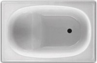Стальная ванна BLB Europa mini Europa Mini B05E 105x70 см, пристенная, на ножках A05EROS30, с сиденьем