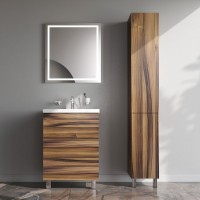 Тумба под раковину без столешницы AM.PM Gem 60 орех, напольная