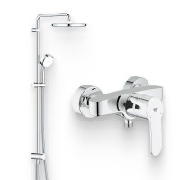 Душевой комплект Смеситель для душа Grohe Eurostyle Cosmopolitan 33590002 + Стойка Tempesta Cosmopolitan System 250 26675000