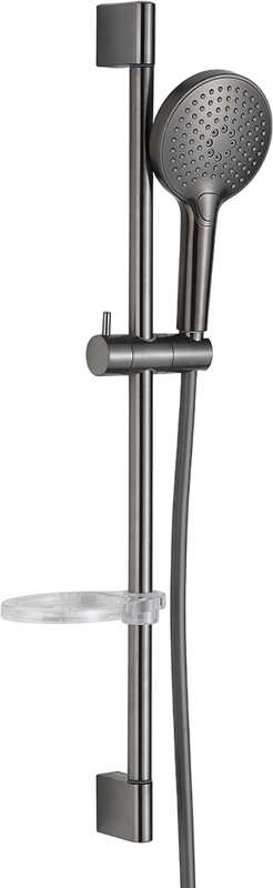Душевой гарнитур AQUAme AQM8101GM оружейная сталь
