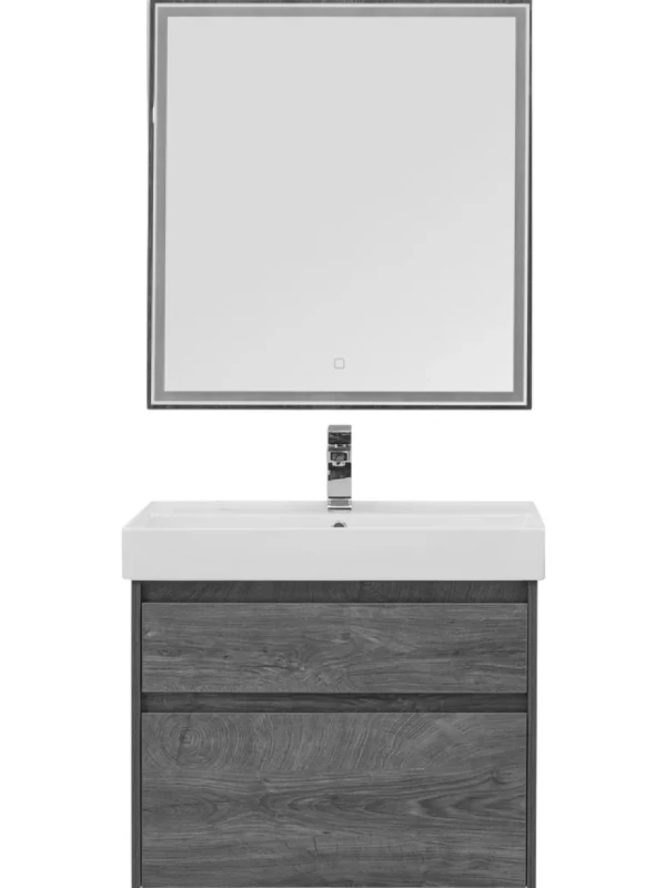 Мебель для ванной комнаты Aquanet Nova Lite 75 дуб рошелье, 2 ящика